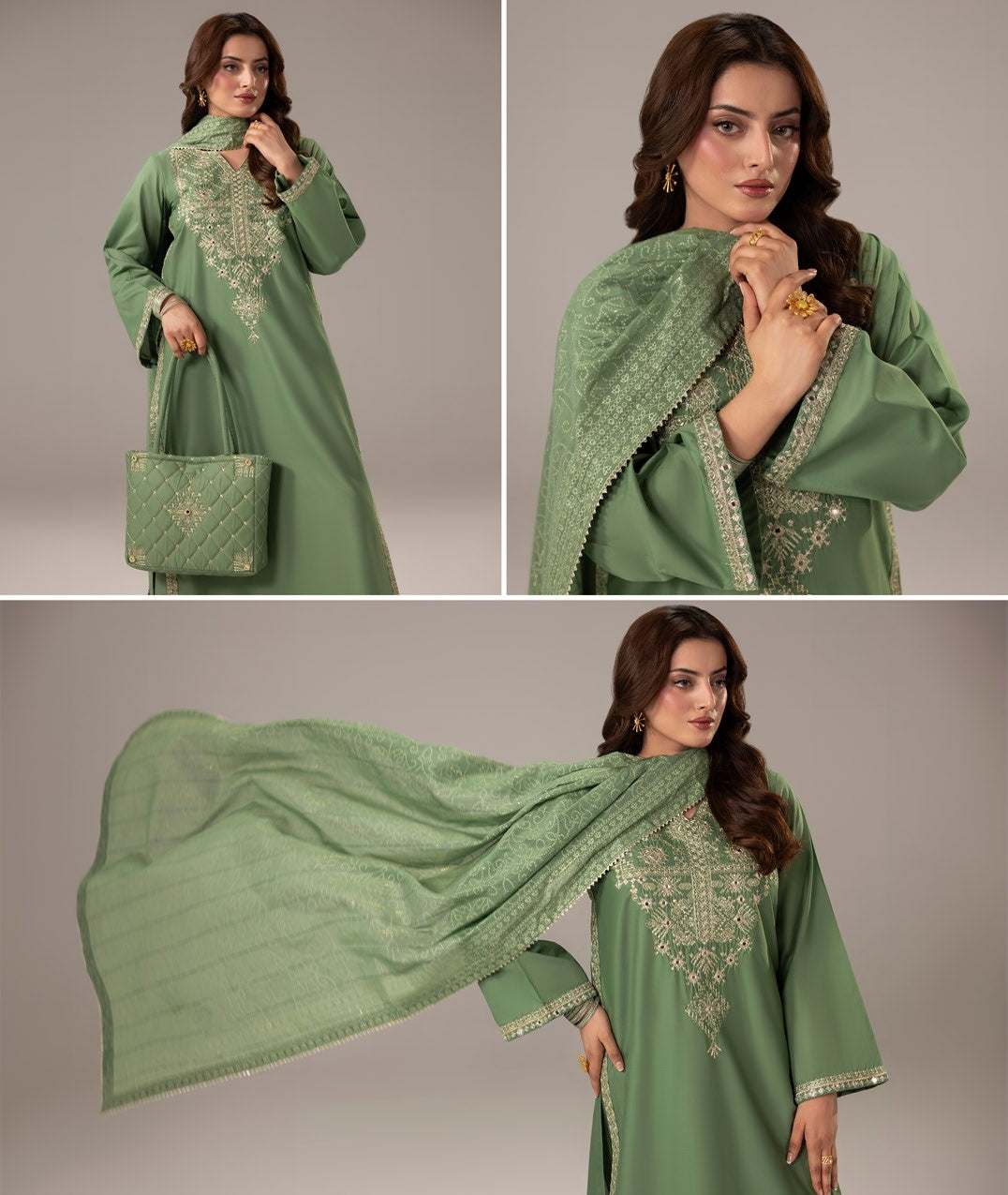 Phulkari Edit 26 ZR 2632 Mint Green