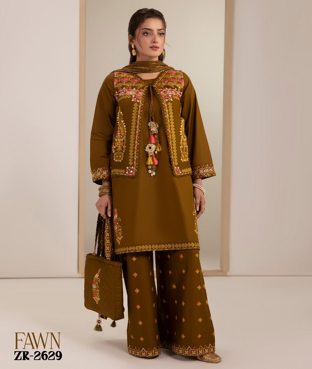 Phulkari Edit 26 ZR 2629 Fawn