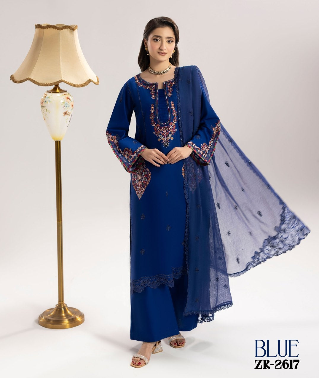 Phulkari Vol II ZR 2617 Blue