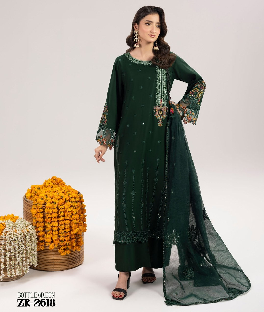 Phulkari Vol II ZR 2618 Green