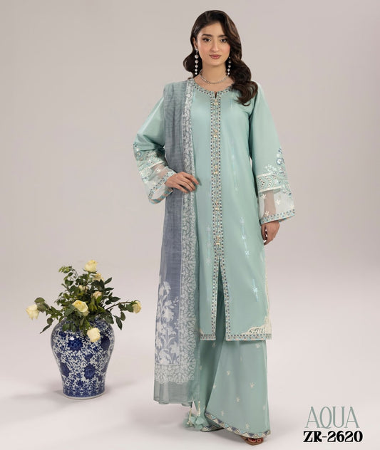 Phulkari Vol II ZR 2620 Aqua