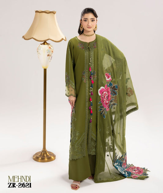 Phulkari Vol II ZR 2621 Mehndi