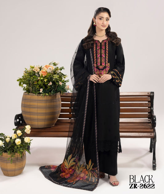 Phulkari Vol II ZR 2622 Black