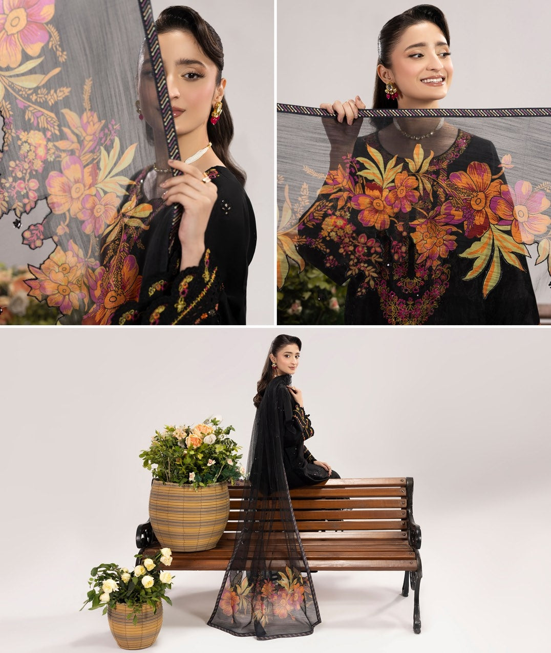 Phulkari Vol II ZR 2622 Black