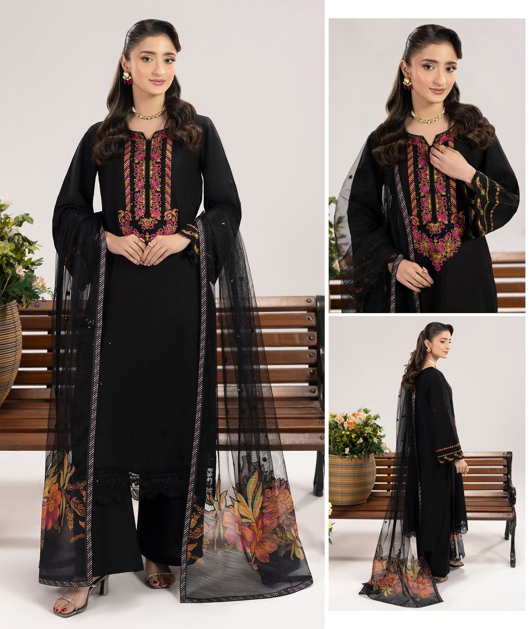 Phulkari Vol II ZR 2622 Black