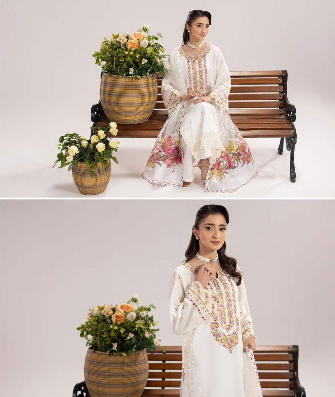 Phulkari Vol II ZR 2622 White