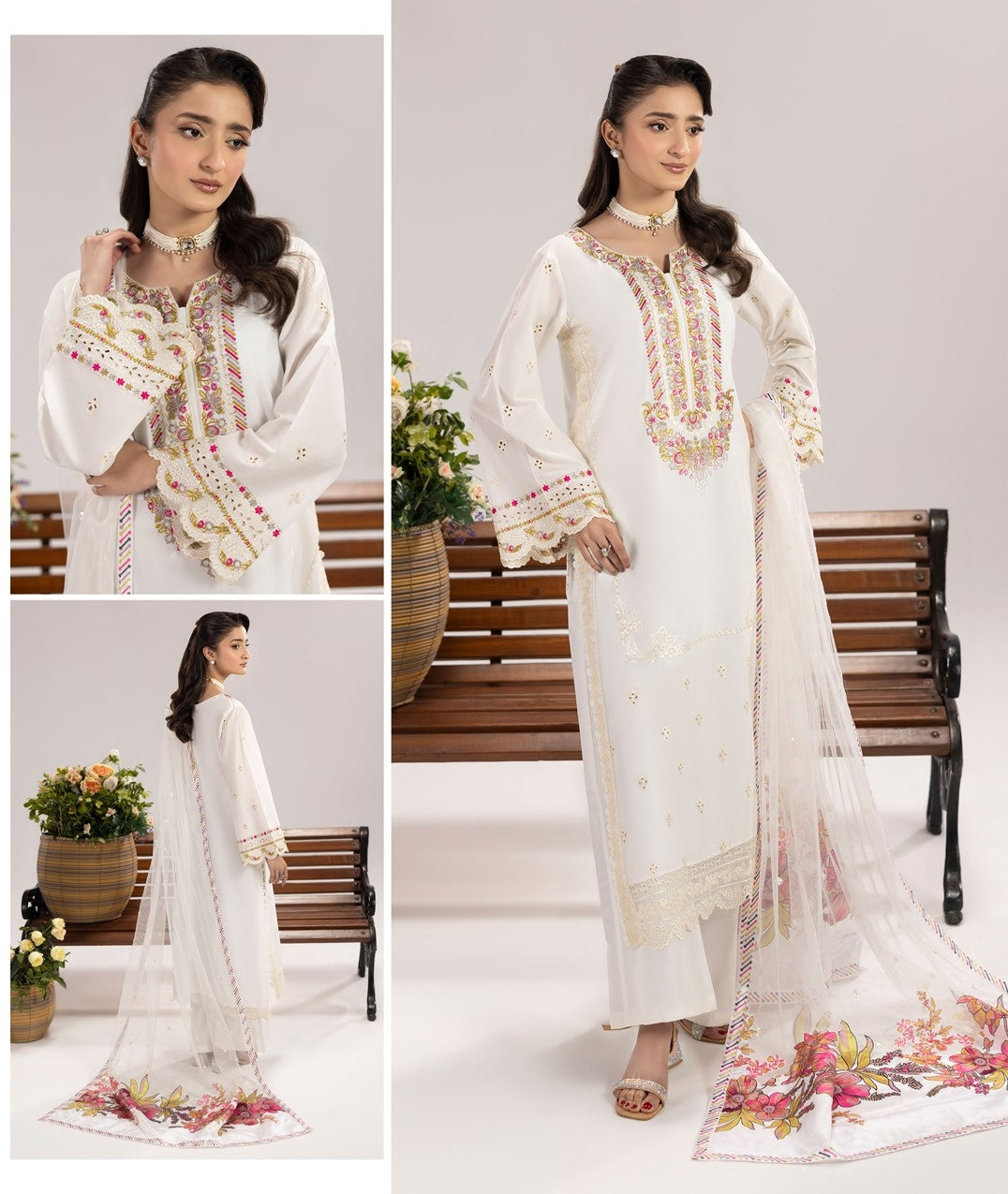 Phulkari Vol II ZR 2622 White