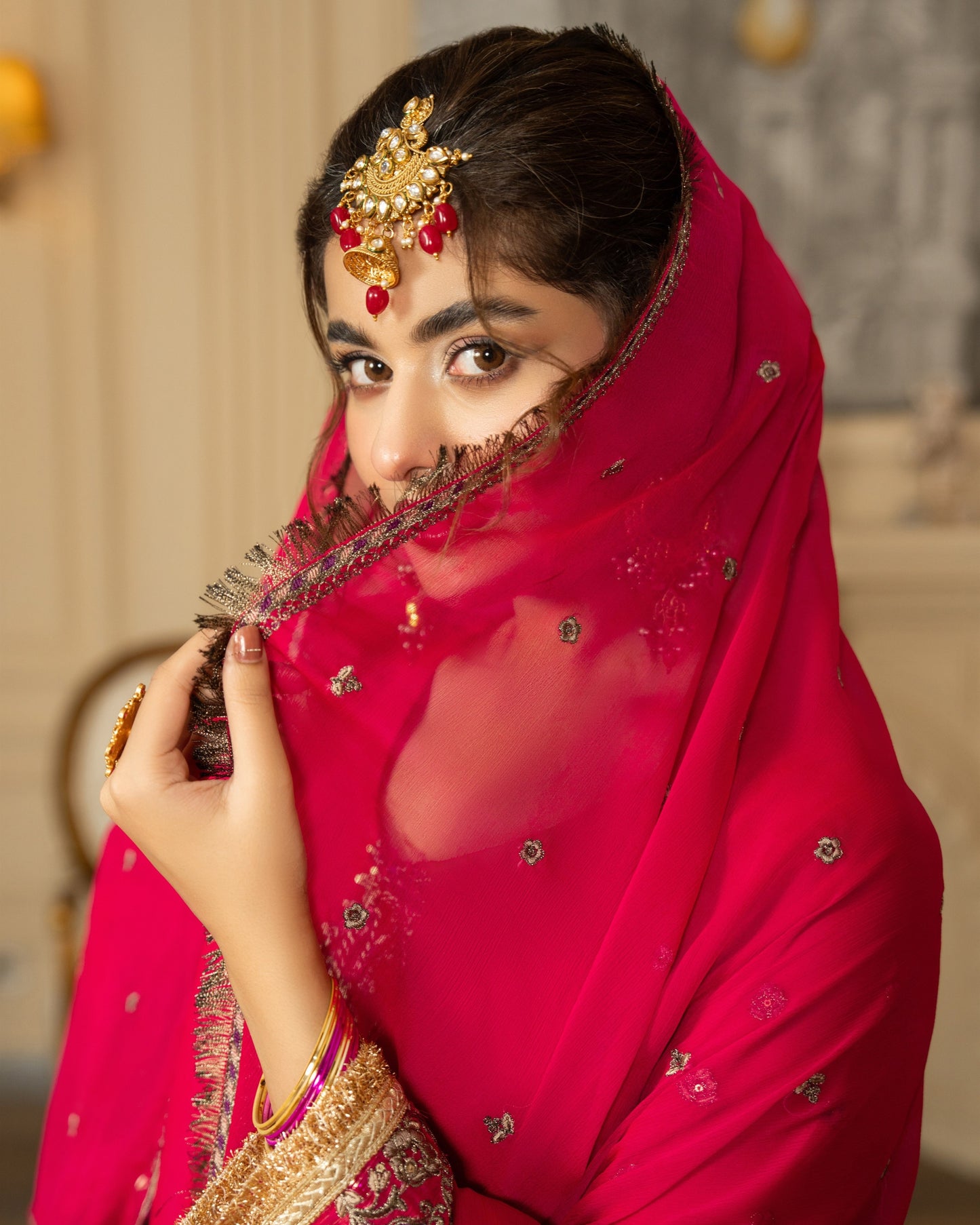 Karma Roohi 466 Respberry Pink