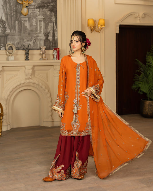 Karma Roohi 466 Burnt Orange