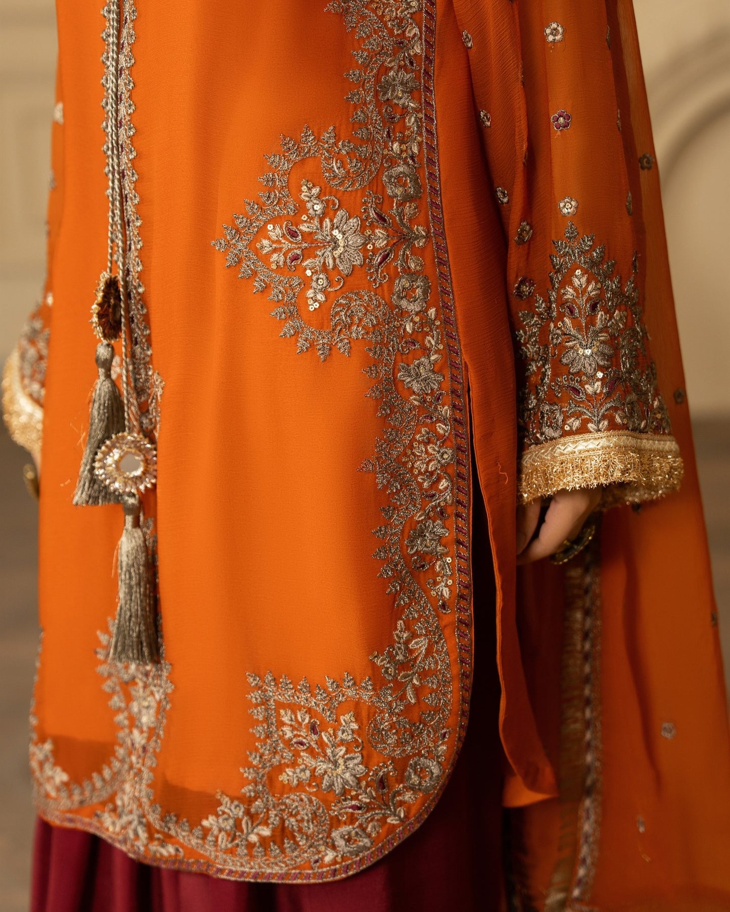 Karma Roohi 466 Burnt Orange