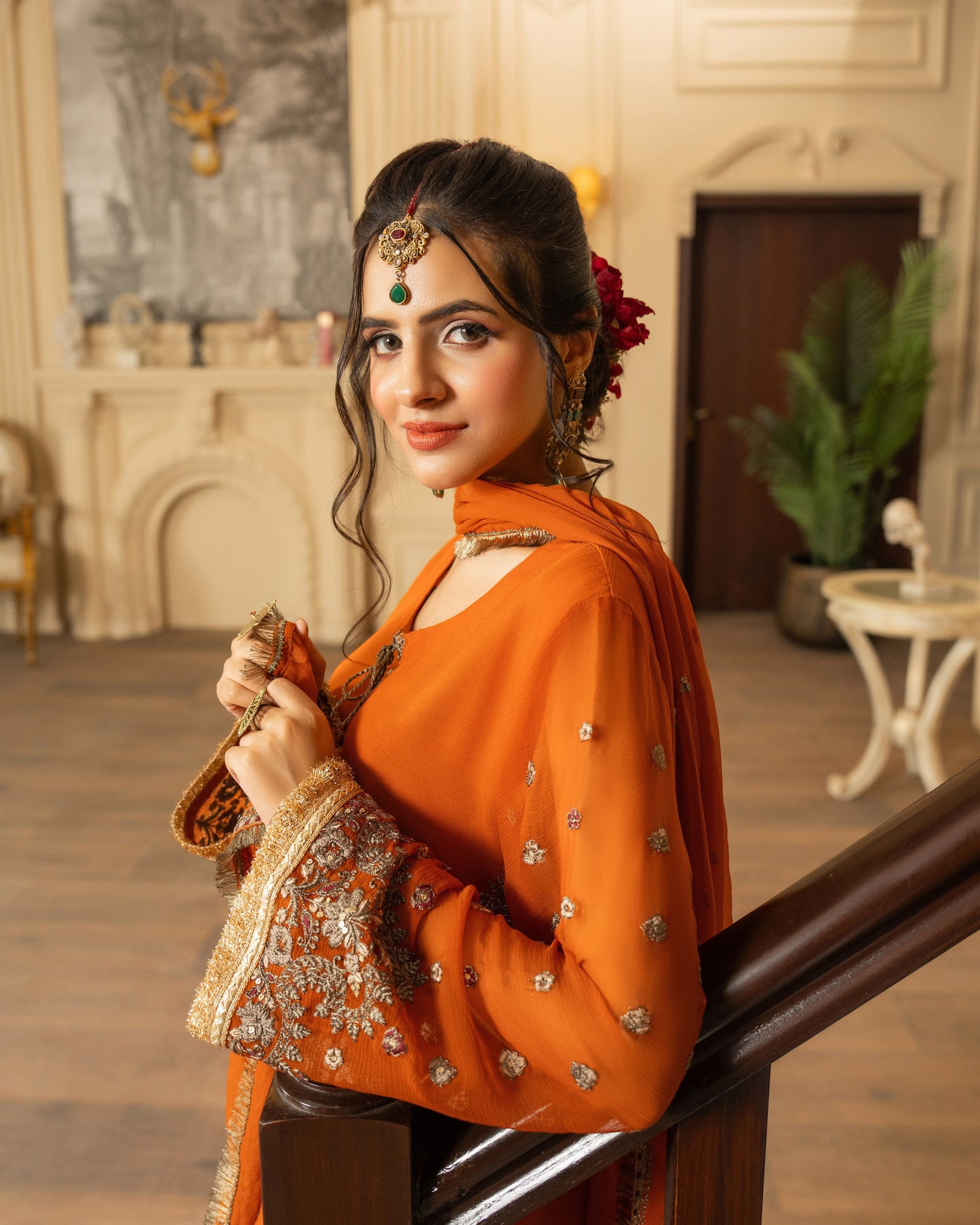 Karma Roohi 466 Burnt Orange