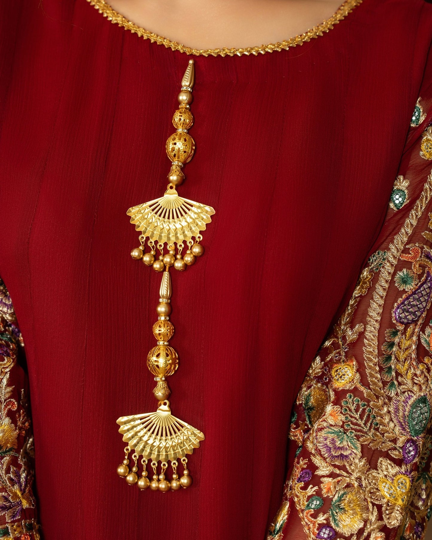 Karma Roohi 462 Oxblood Mahroon