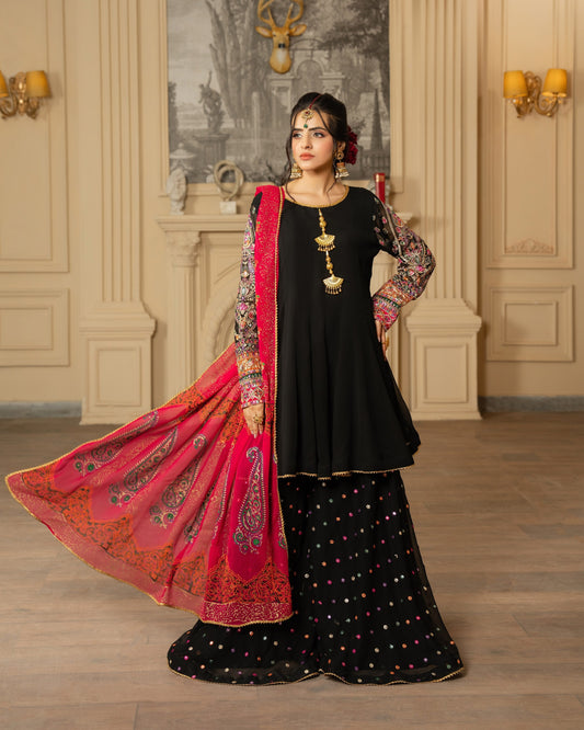 Karma Roohi 462 Crimson Black