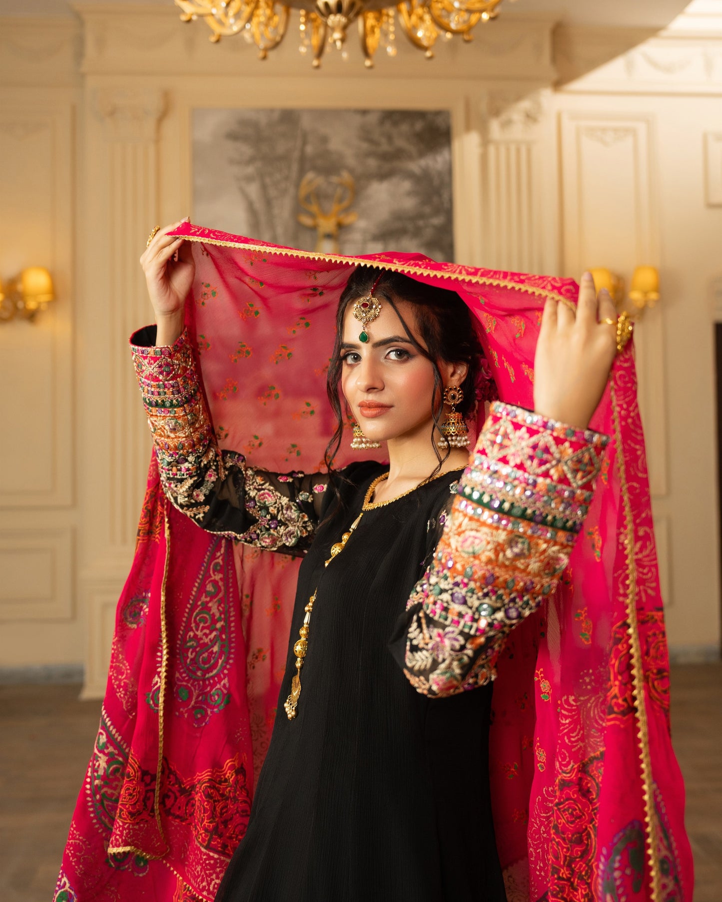 Karma Roohi 462 Crimson Black