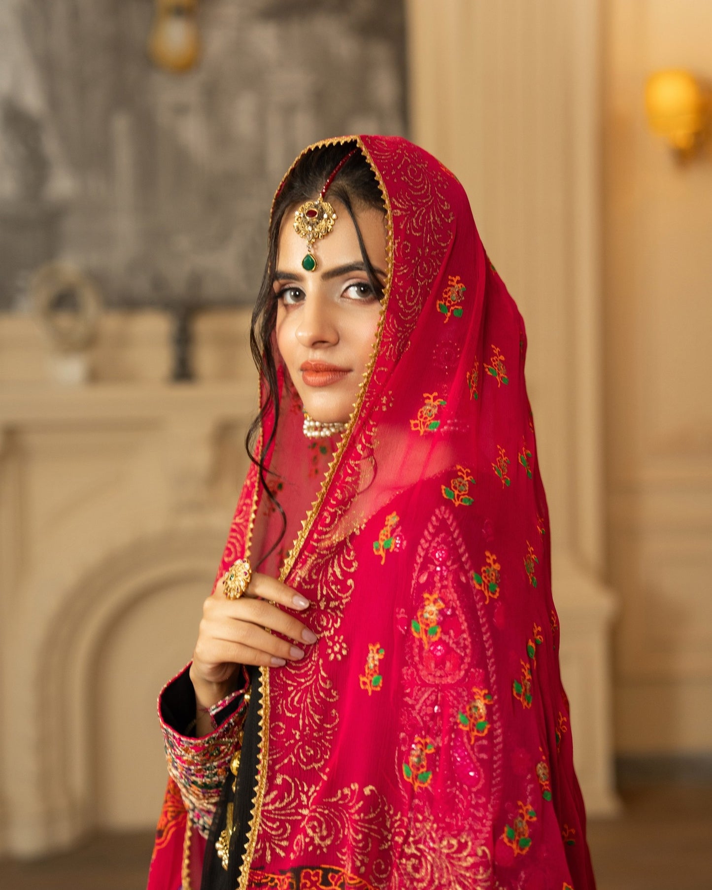 Karma Roohi 462 Crimson Black