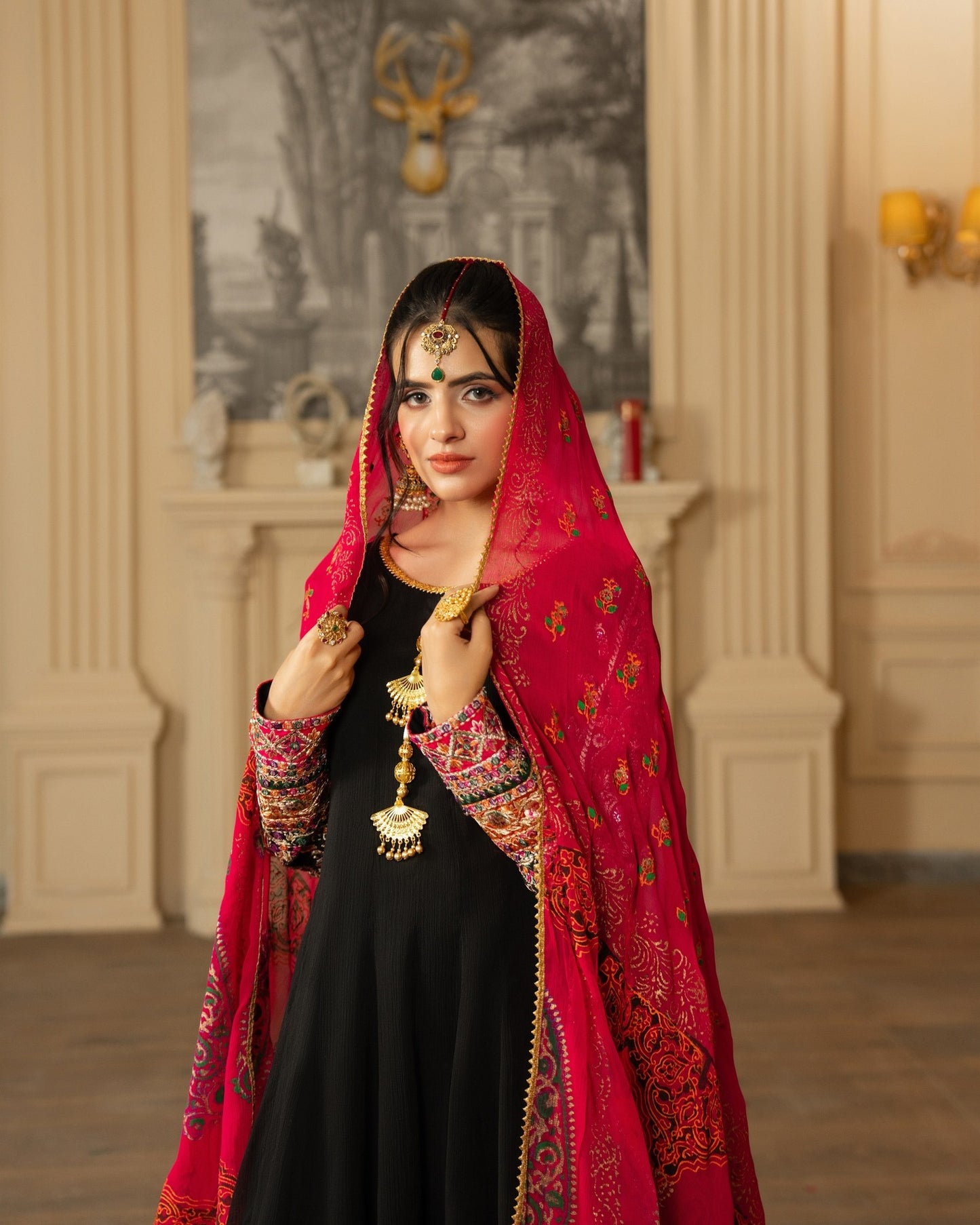 Karma Roohi 462 Crimson Black