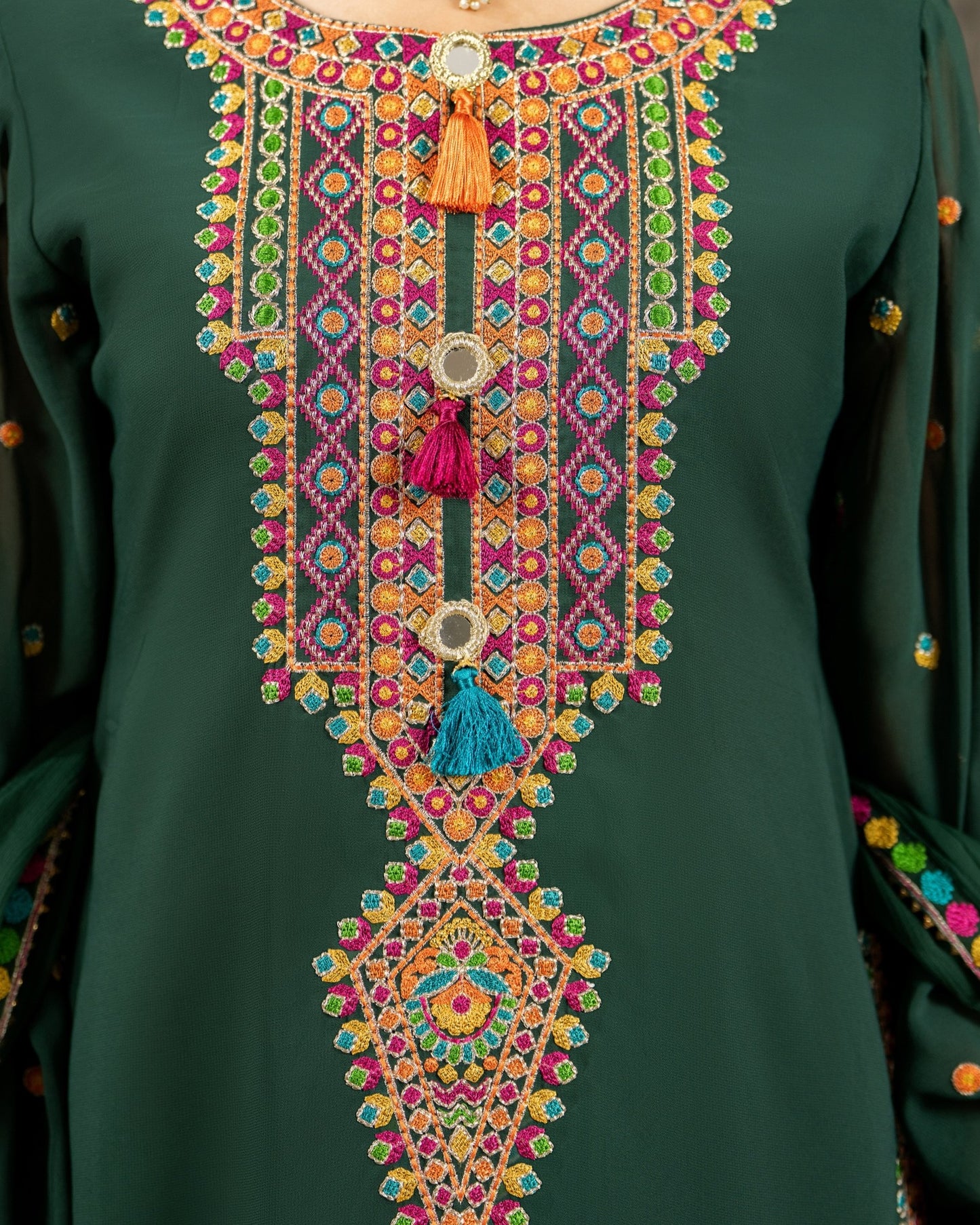 Karma Roohi 465 Emerald Green