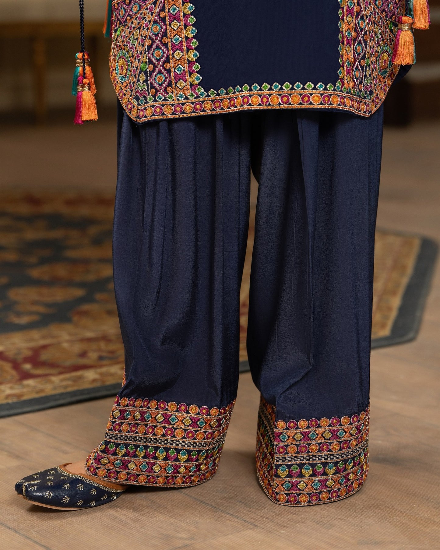 Karma Roohi 465 Navy Blue