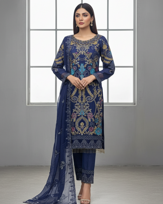 SJ3008 1 Navy Blue By SH