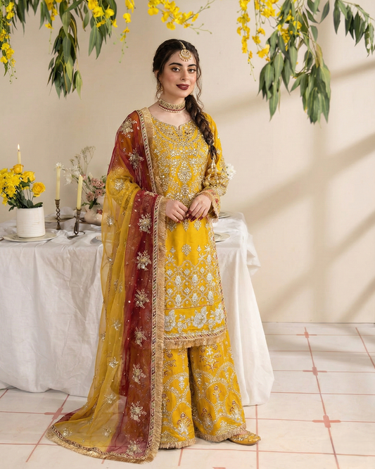 SJ3156 by Plazo Mohsin Mustard