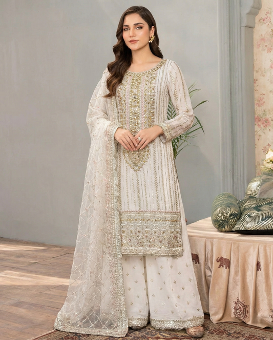 SJ3204 White By SH