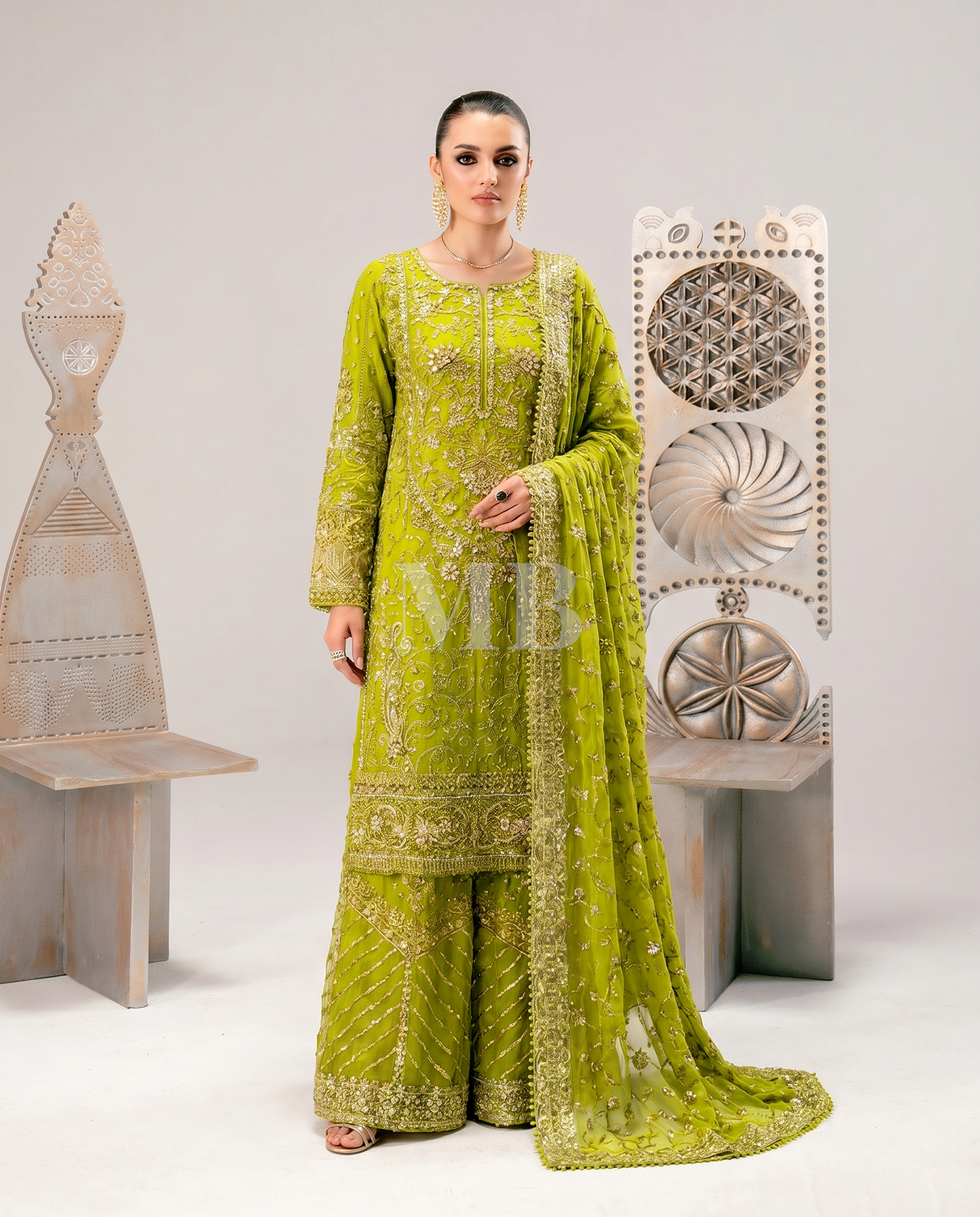 SJ3403 Parrot Green