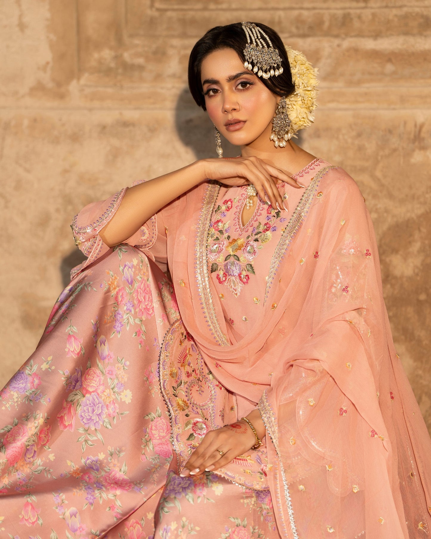 Karma Saj Dhaj 524 Baby Pink