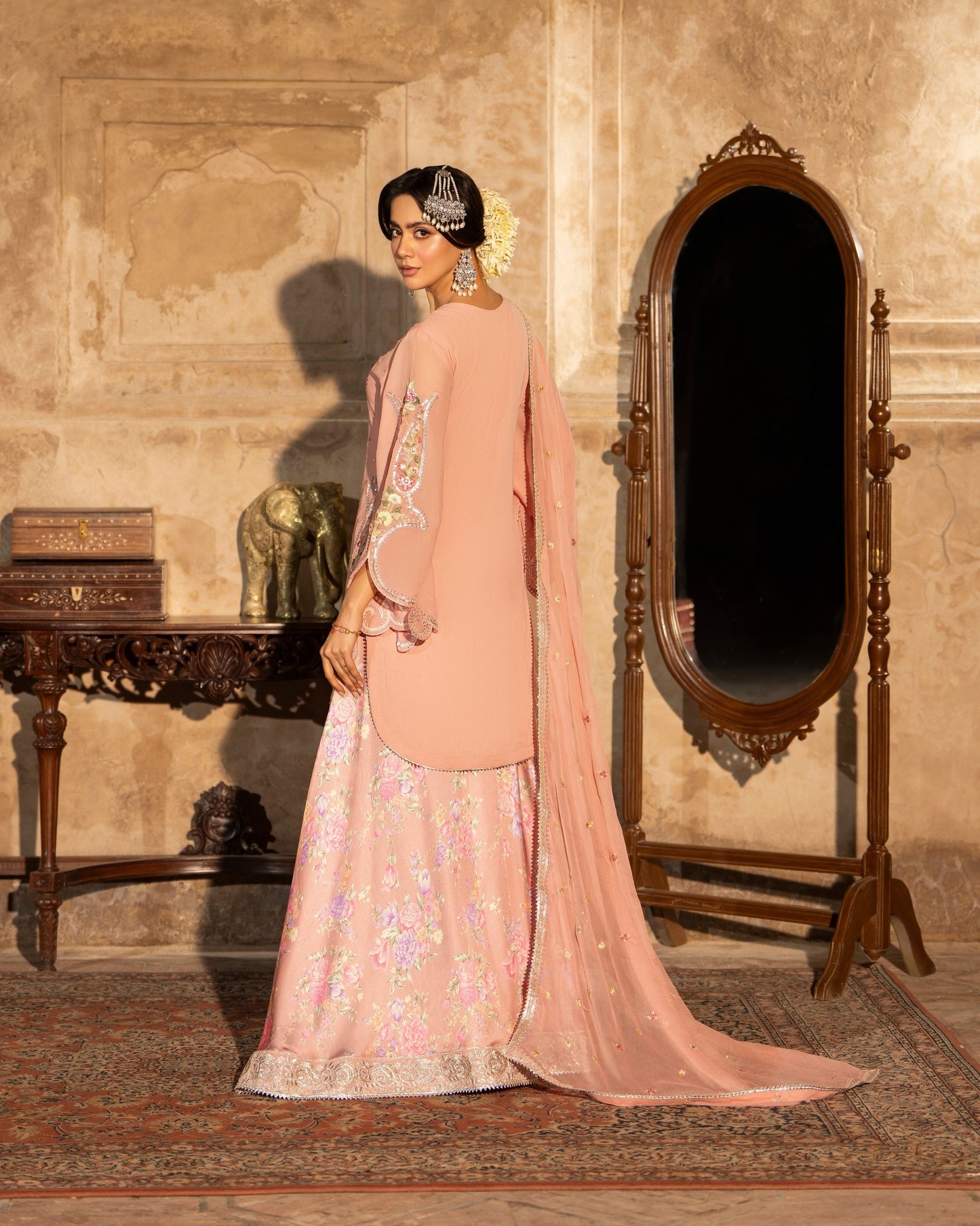 Karma Saj Dhaj 524 Baby Pink