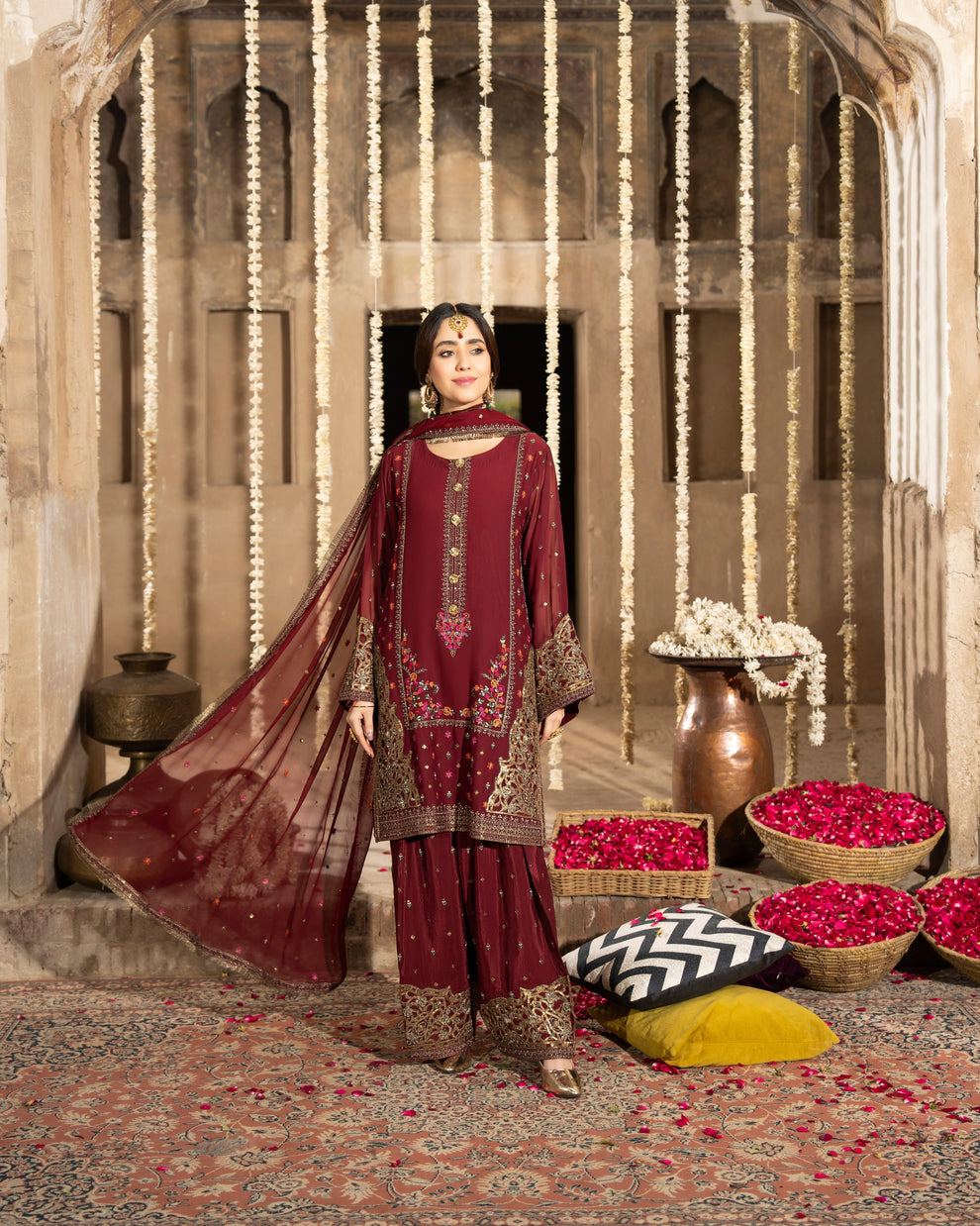 Karma Saj Dhaj 521 Blood Red – Muslim Boutique