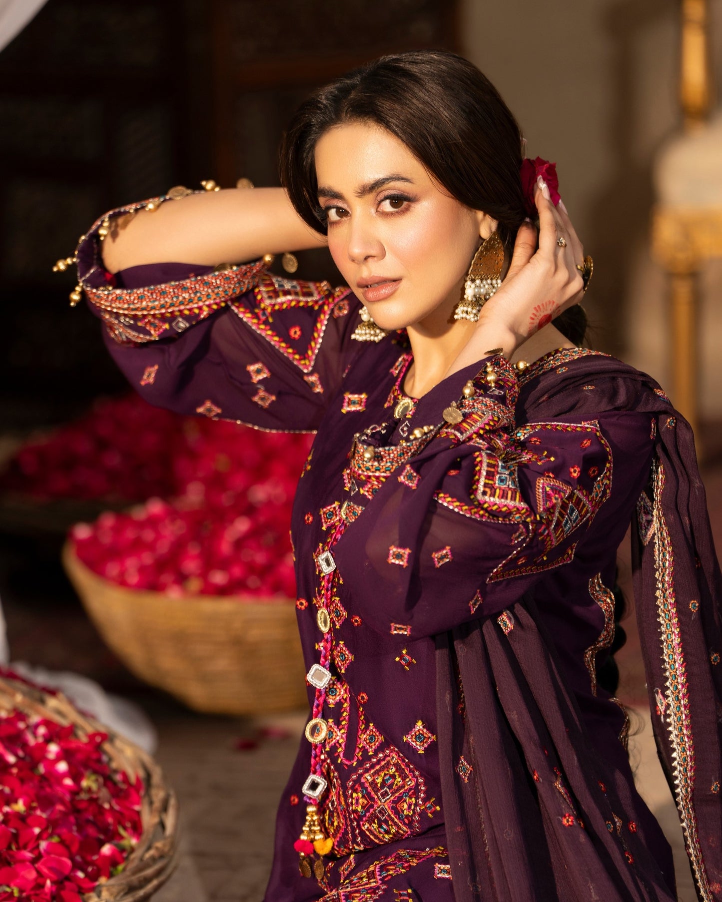 Karma Saj Dhaj 527 Plum