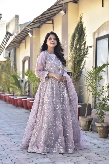 Chandni Mehfil FG 126 Lilac