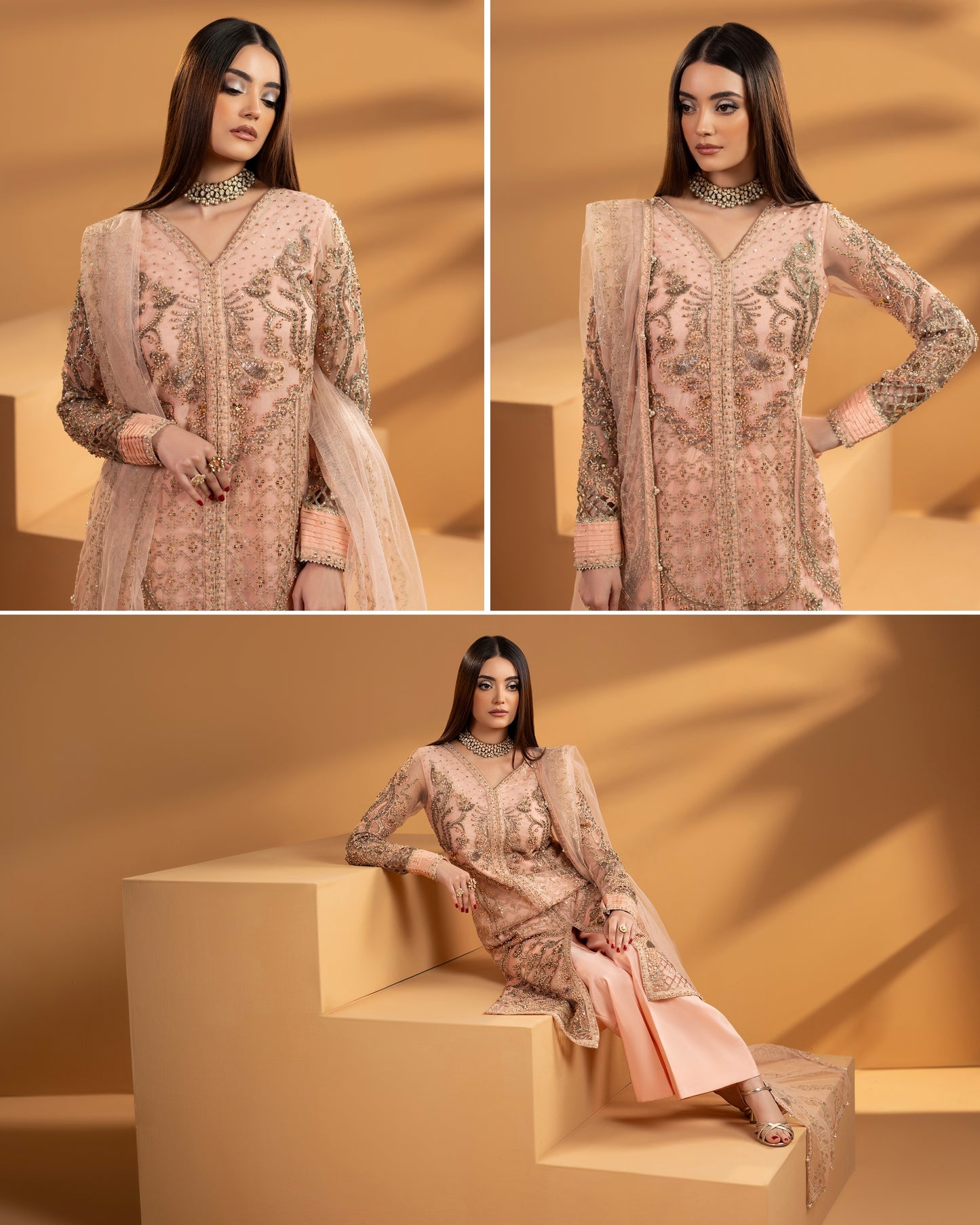 Selina ZQ 2557 Peach