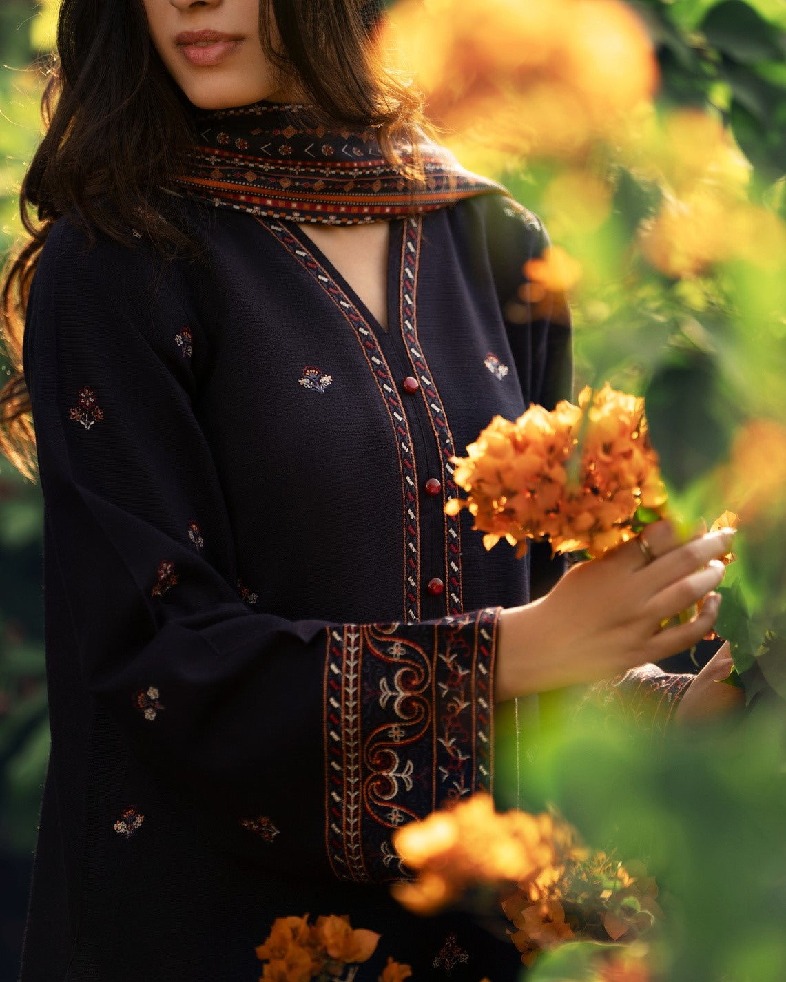 Shadows Khadder Navy Blue