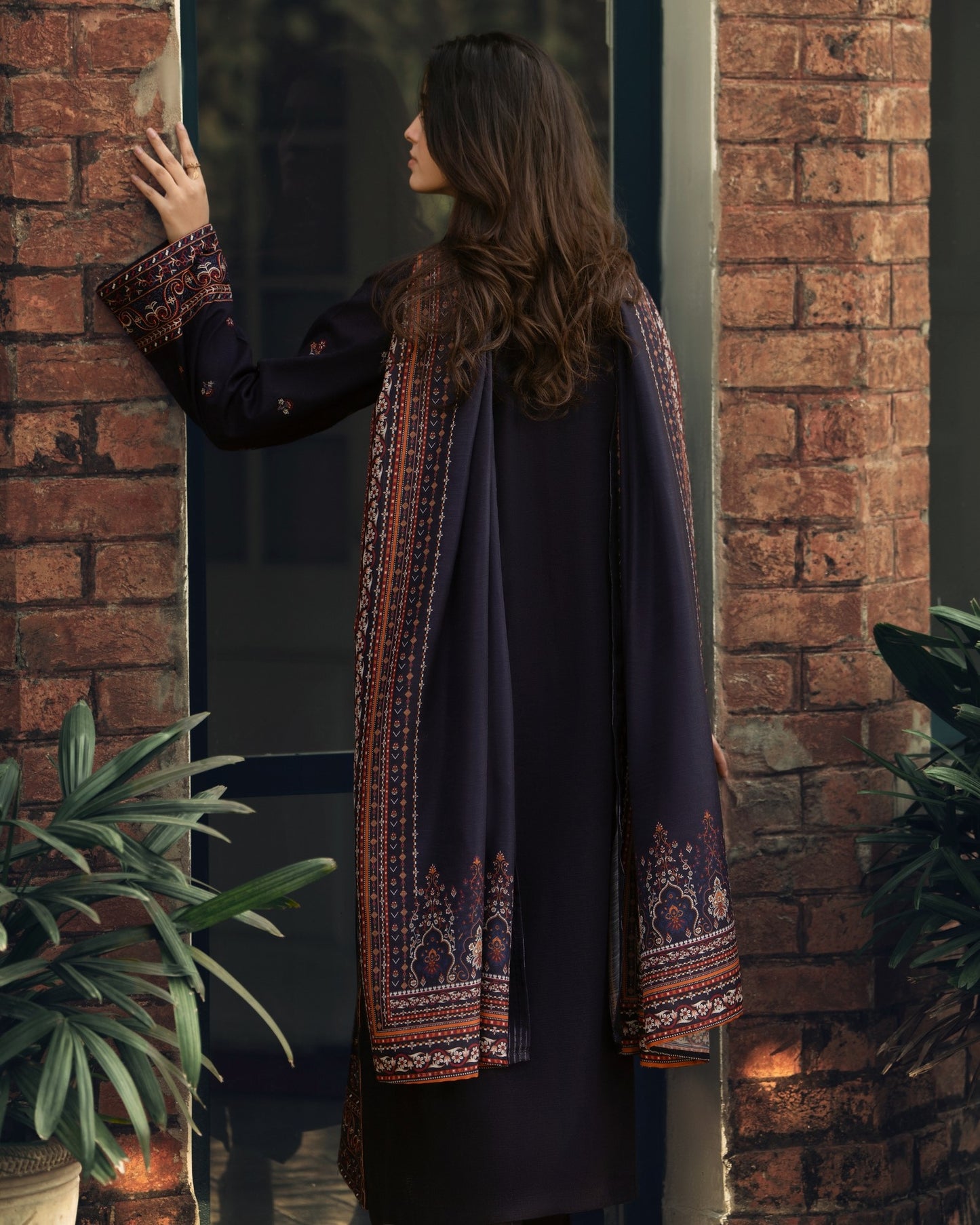 Shadows Khadder Navy Blue