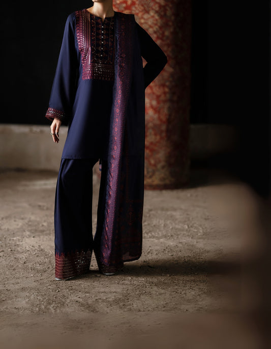 Sham Drop II Sapphire Bloom