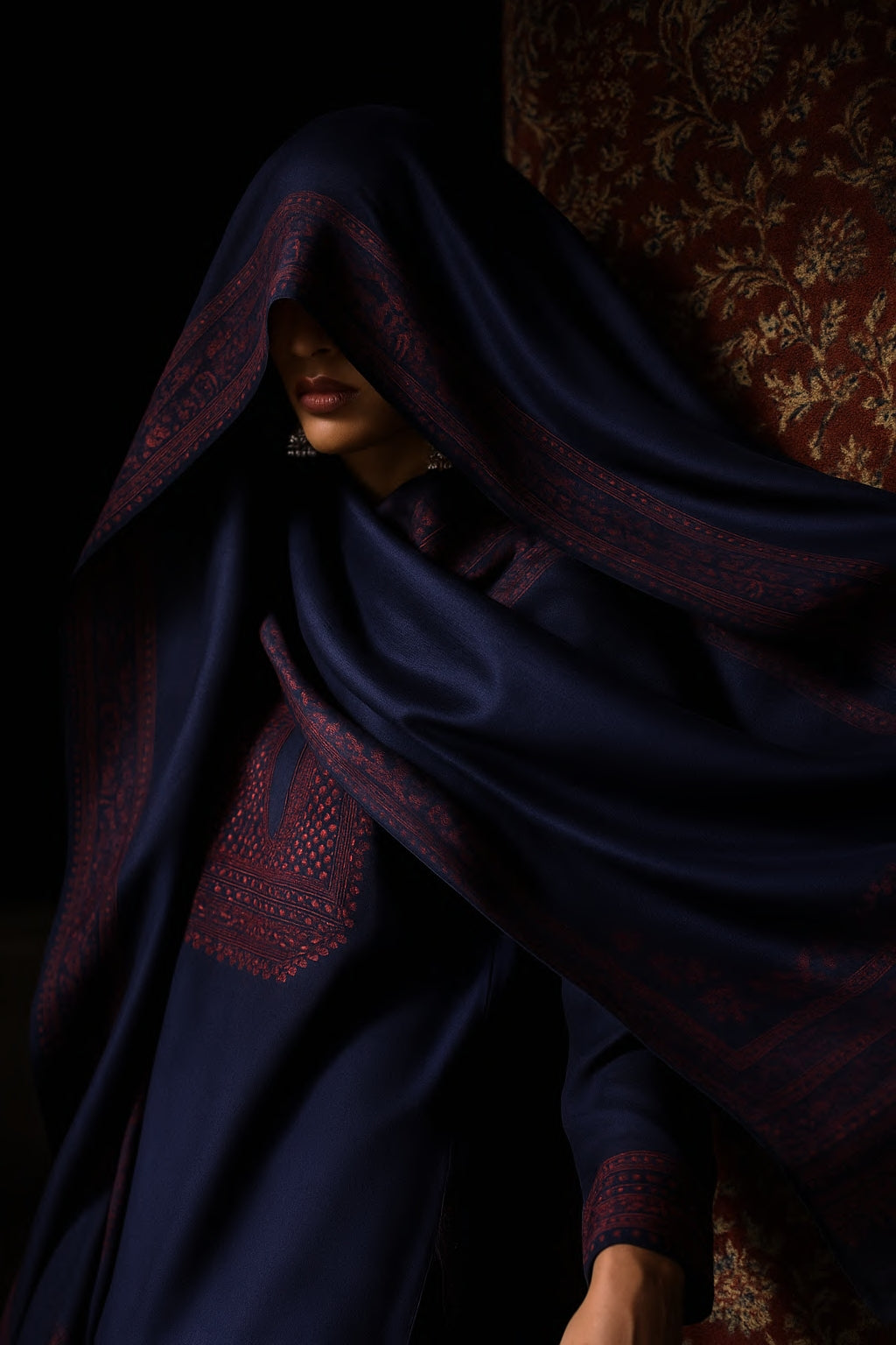 Sham Drop II Sapphire Bloom