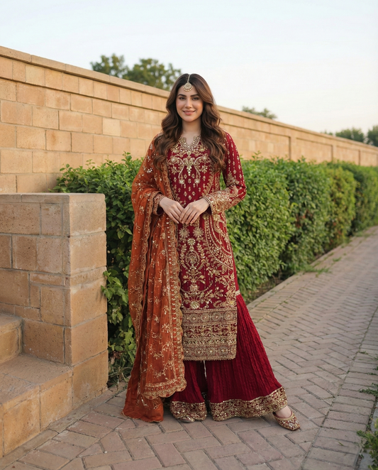 SJ3566 Mehroon