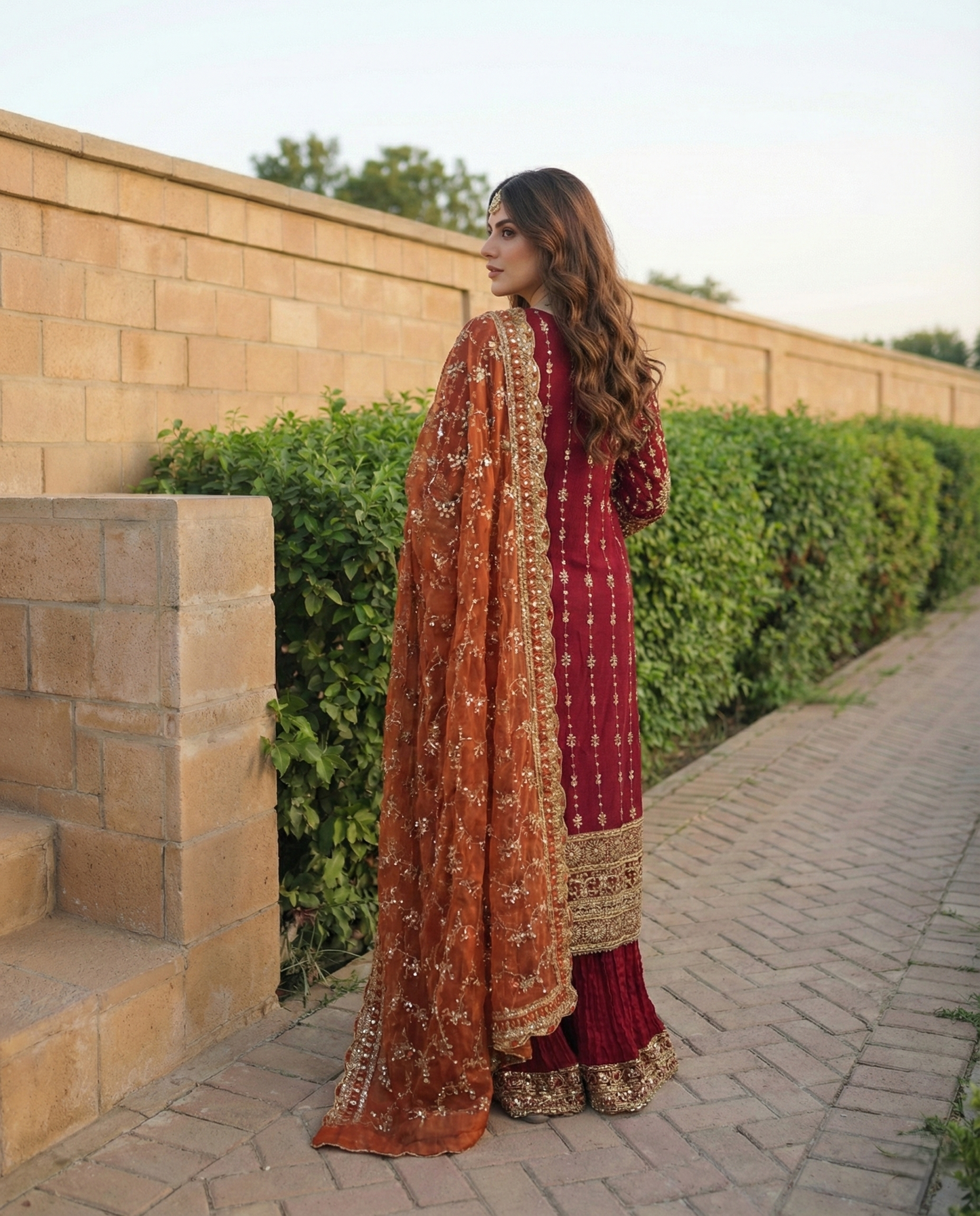 SJ3566 Mehroon