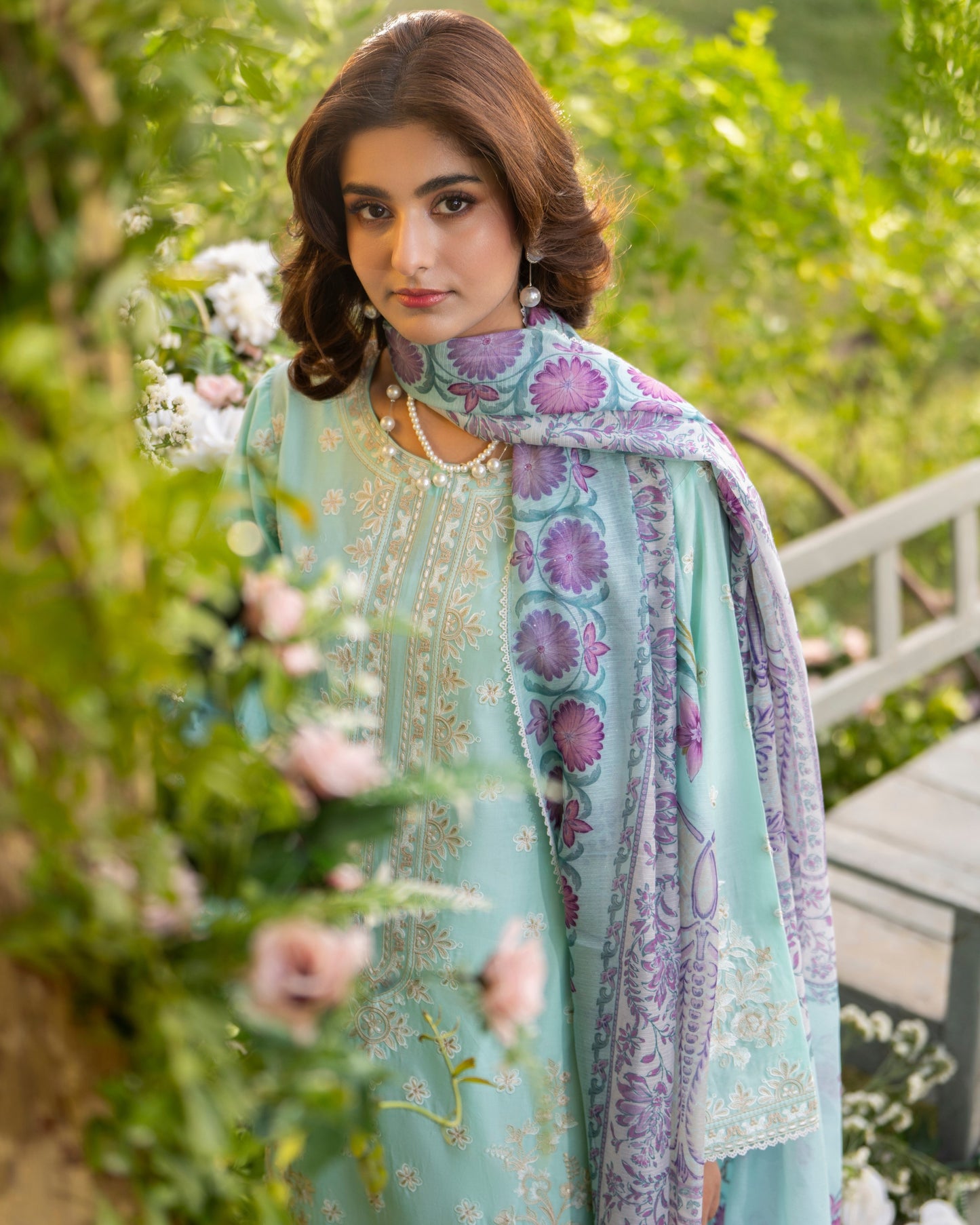 Karma Sunehri 1577 Ice Blue