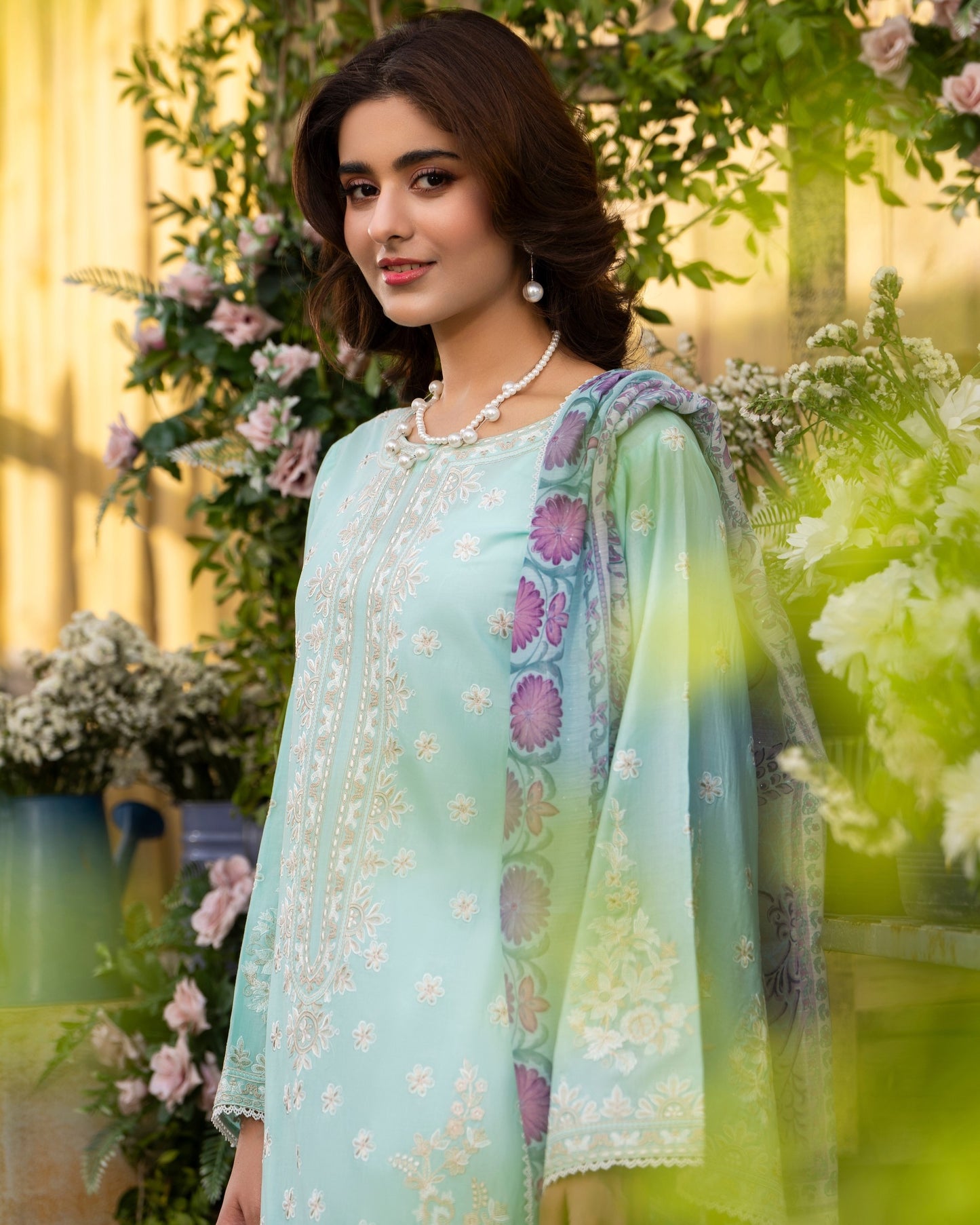 Karma Sunehri 1577 Ice Blue