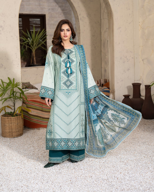 Karma Tabeer 1568 Arctic Teal