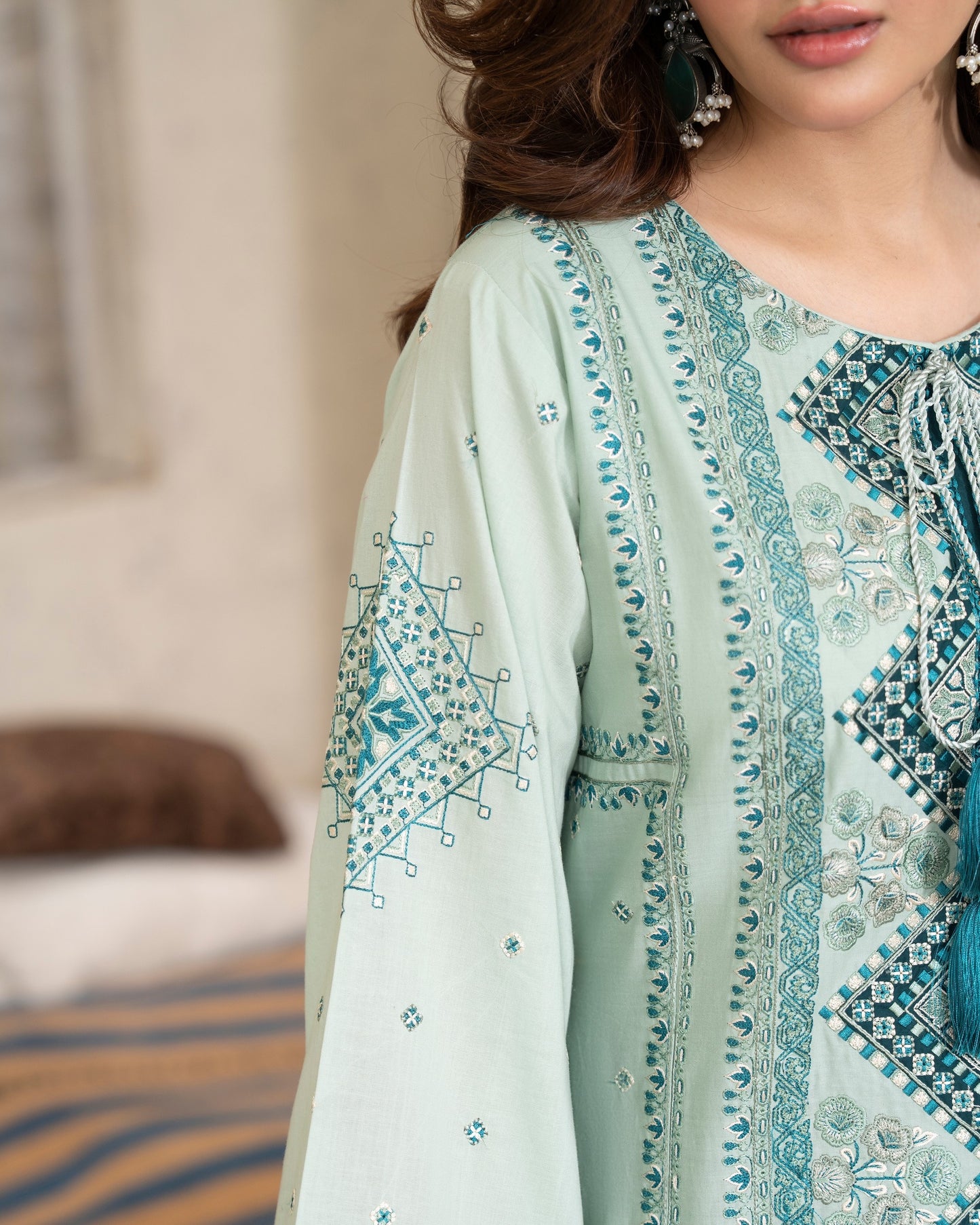 Karma Tabeer 1568 Arctic Teal