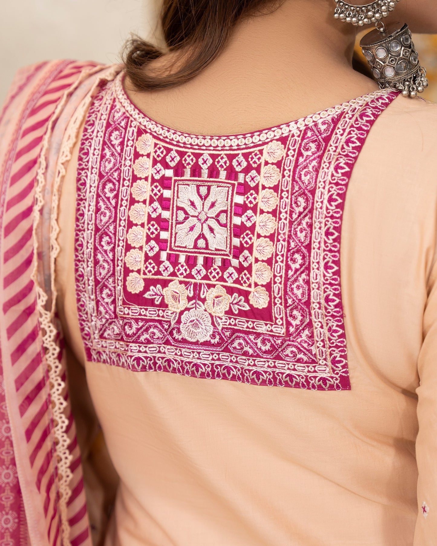 Karma Tabeer 1568 Peach Sorbet