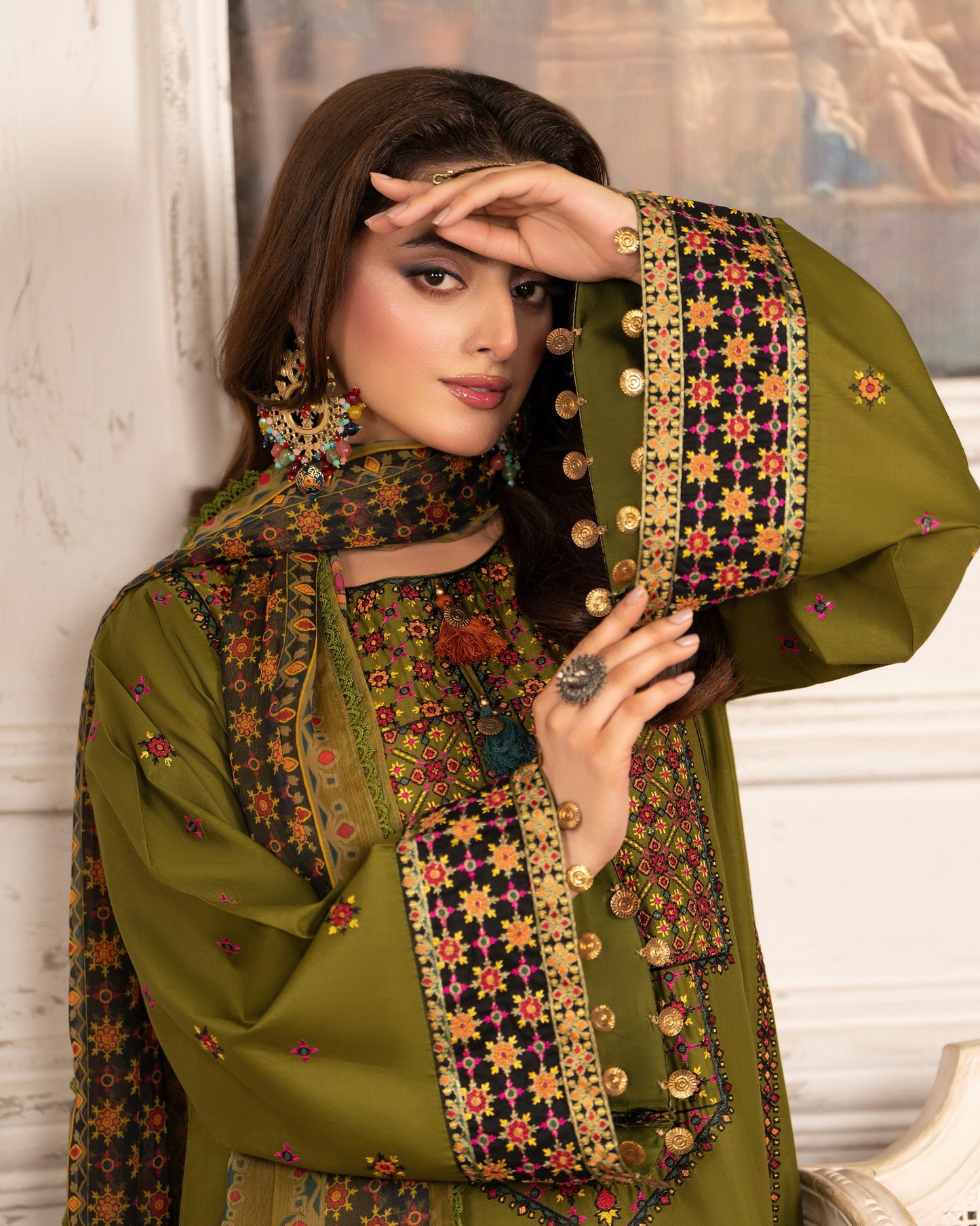 Karma Tabeer 1567 Antique Moss