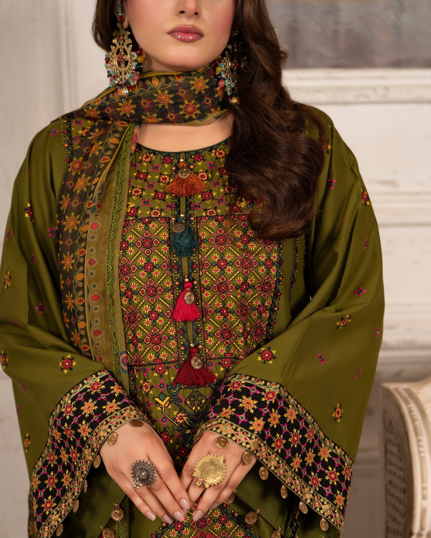 Karma Tabeer 1567 Antique Moss