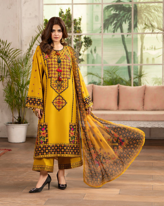 Karma Tabeer 1567 Saffron Folk