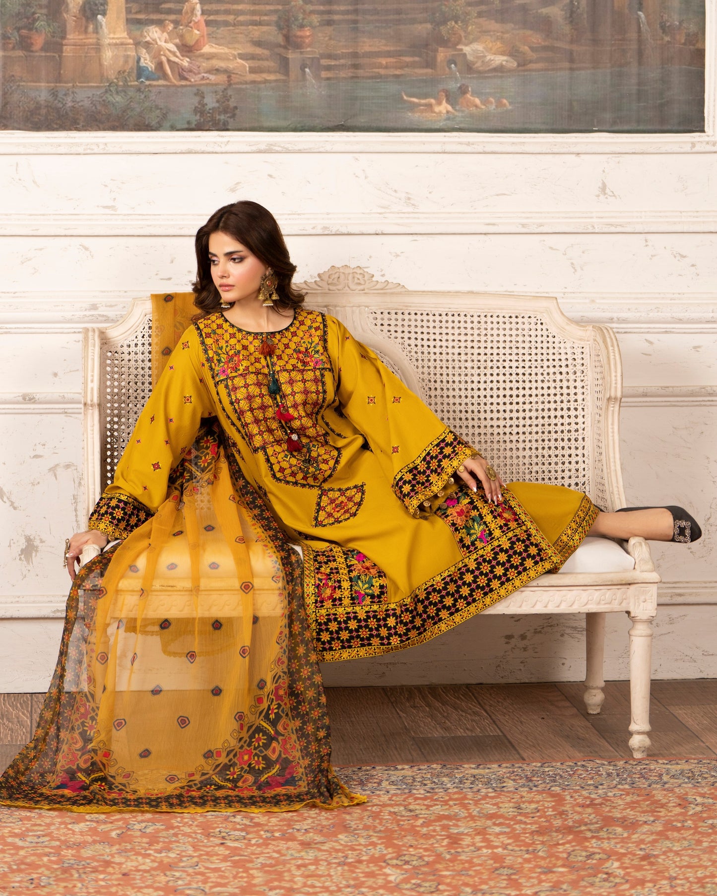 Karma Tabeer 1567 Saffron Folk