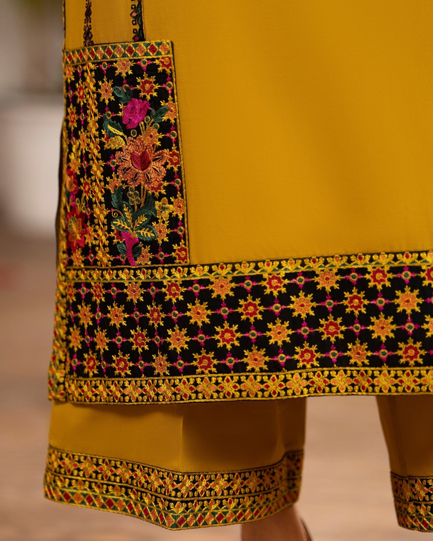 Karma Tabeer 1567 Saffron Folk