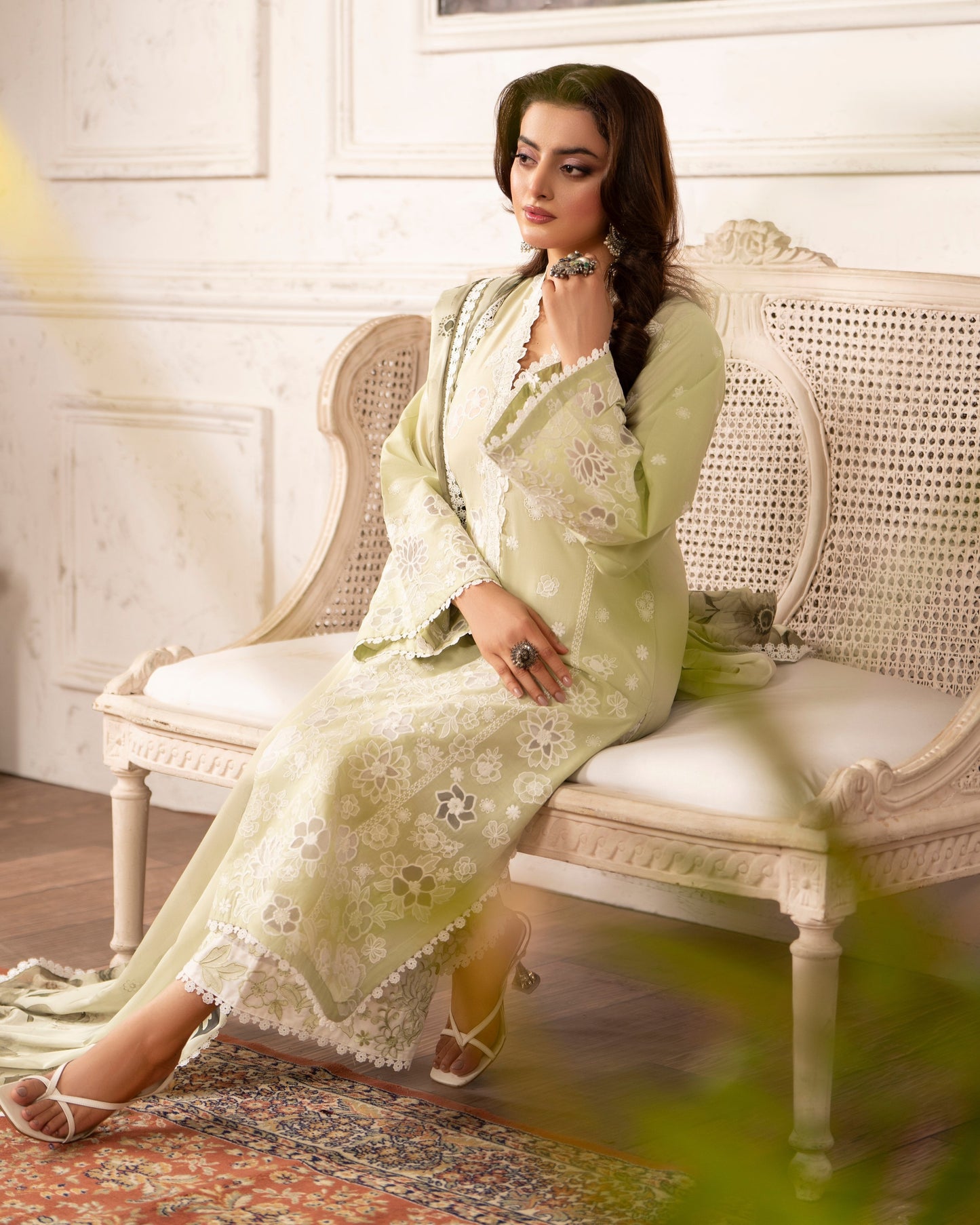 Karma Tabeer 1566 Olive Dew