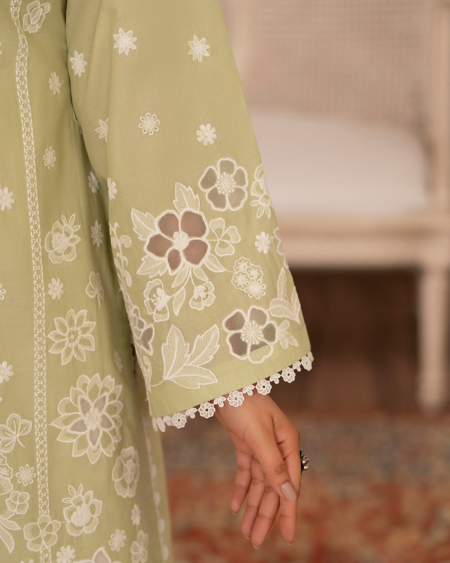 Karma Tabeer 1566 Olive Dew